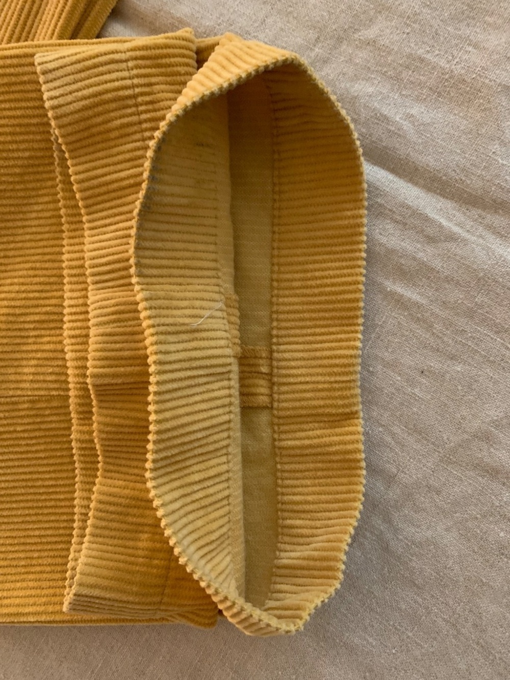 Brooks Brothers Hudson Mustard Yellow Corduroy Pants 35x32 - Picture 7 of 8